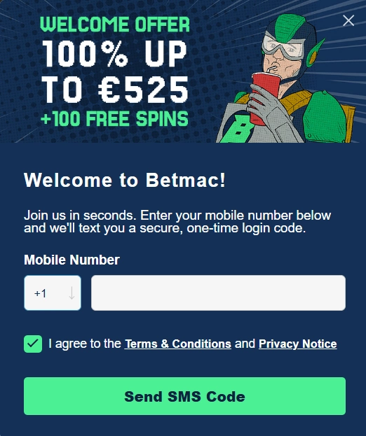betmac casino join
