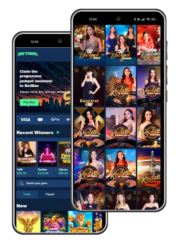betmac casino mobile